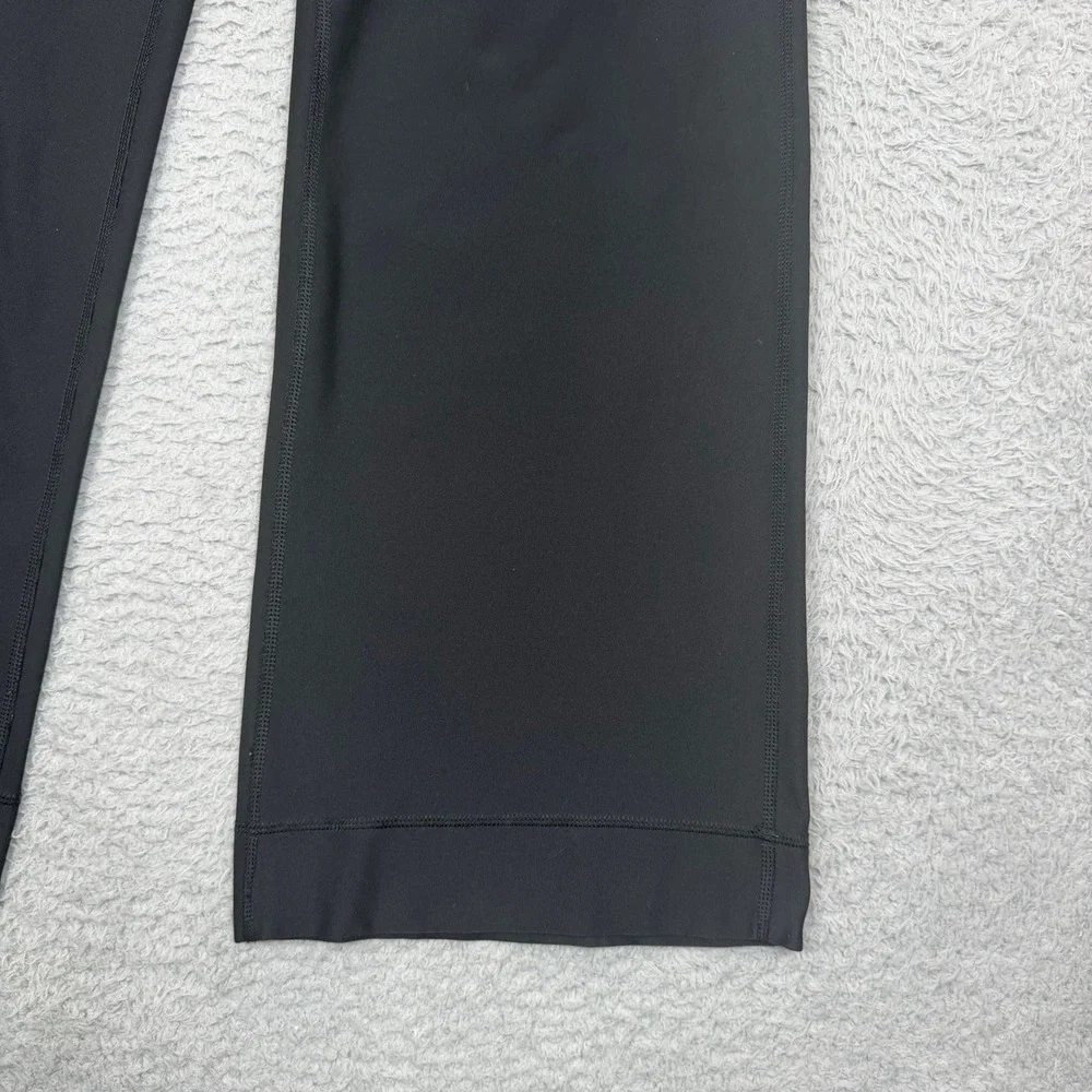 Nike Dri-FIT Womens Black Bootcut Yoga Pants Size Large Tall LT Stretch Gym